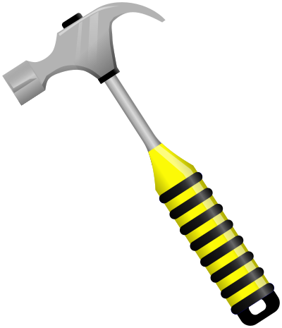 hammer yellow handle