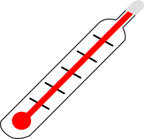 thermometer hot