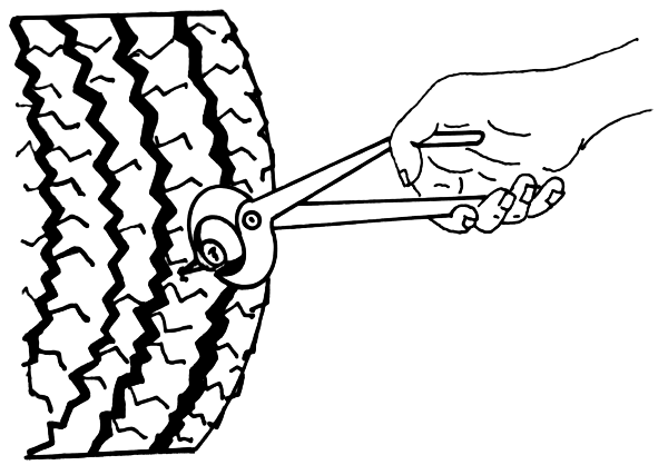 pincers nail tire