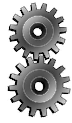 gray gears large