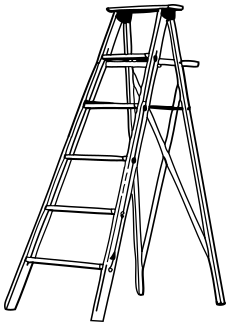 ladder lineart