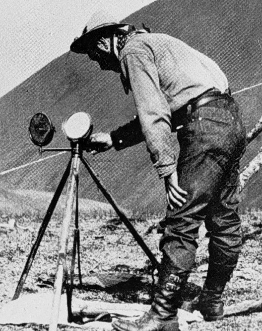 Heliograph signalling 1910