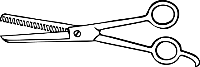 thinning shears single blade