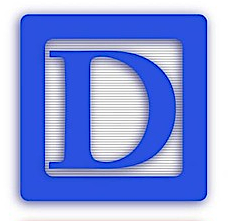 D letter block