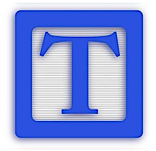 T letter block
