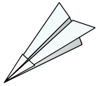 toy paper plane