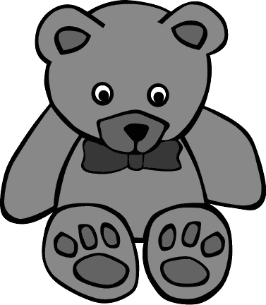 Teddy Bear w bow tie