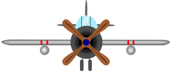 plane propeller front