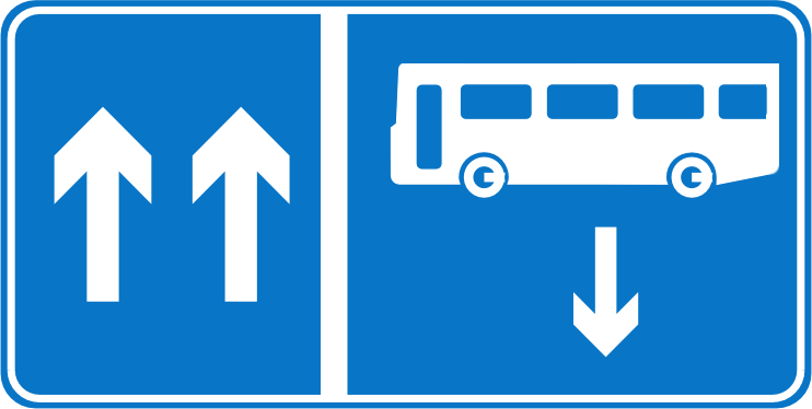 bus opposite