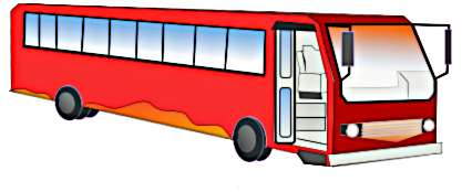 long red bus