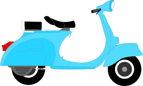 scooter blue
