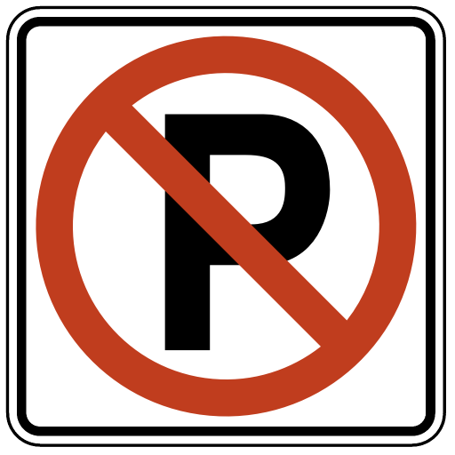 no parking symbol