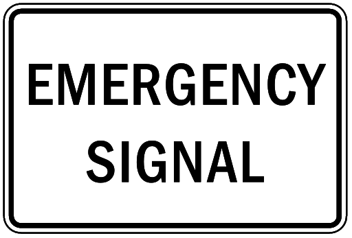 emergency signal
