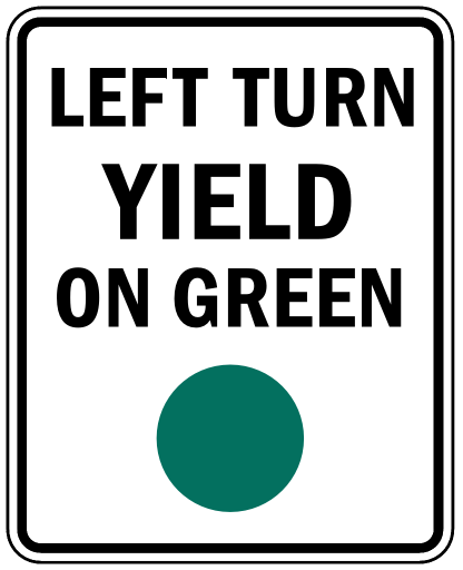 left turn yield on green