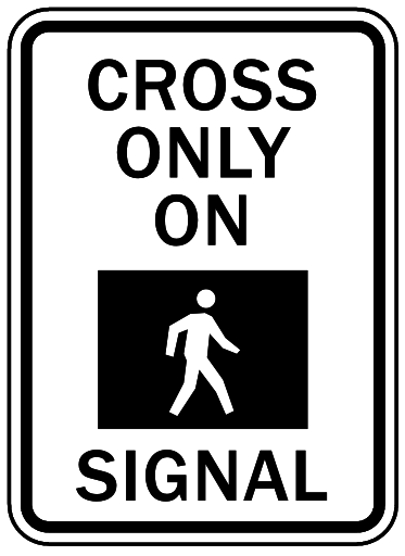 cross only on signal