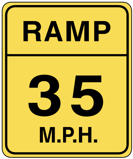 ramp 35mph