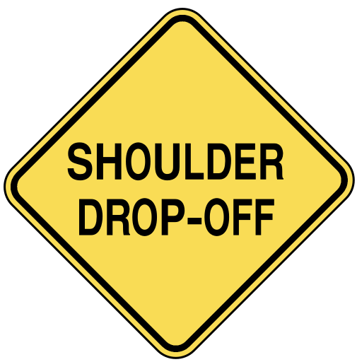 shoulder drop off