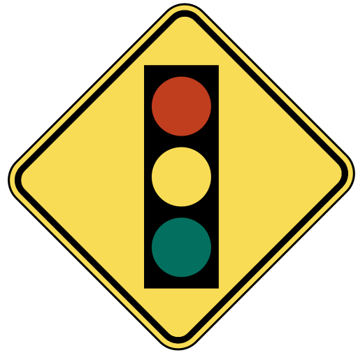 traffic light ahead