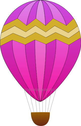 hot air balloon rounded basket 2