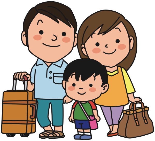 travelling family