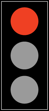 red light outline