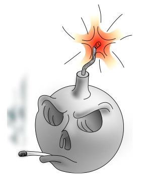round bomb skull