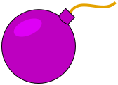 bomb purple