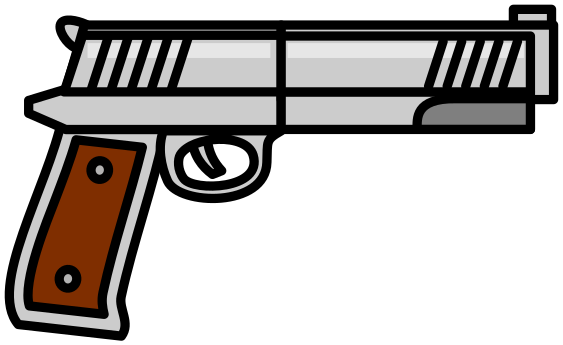 pistol clip art