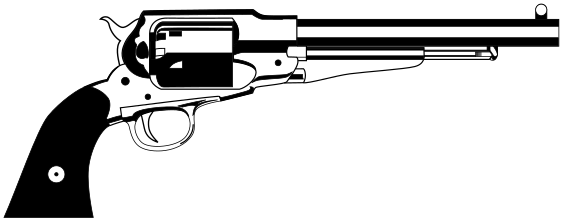 revolver side view