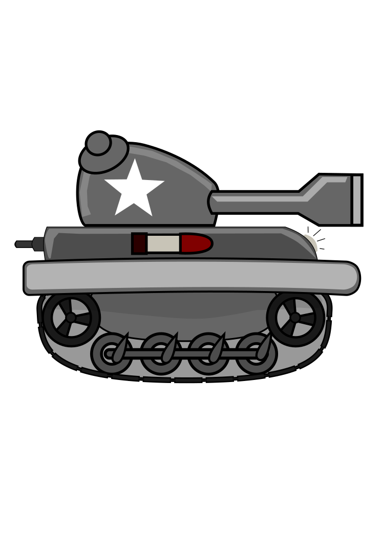 tank cartoon