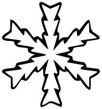 Snowflake BW 41