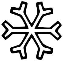 Snowflake BW 48