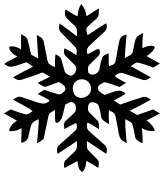 Snowflake BW 68