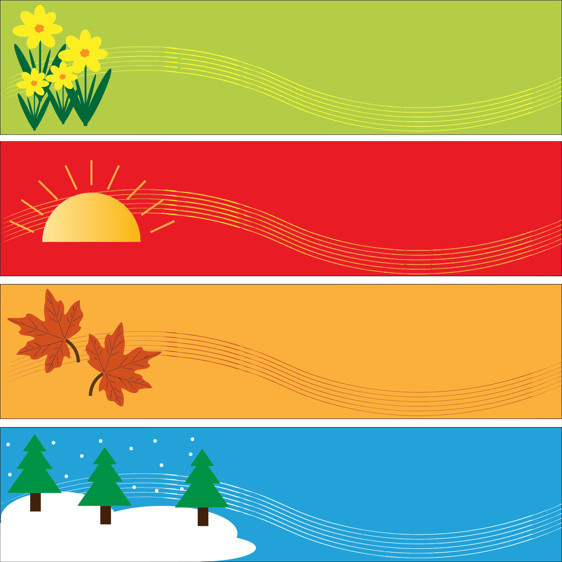 Seasons-Banners