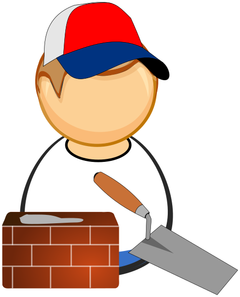Mason bricklayer