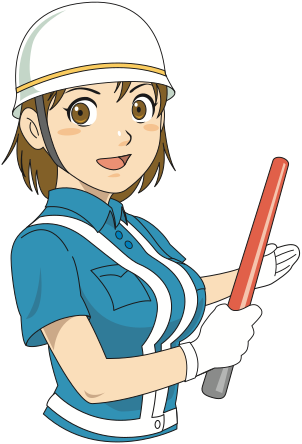 traffic guard anime