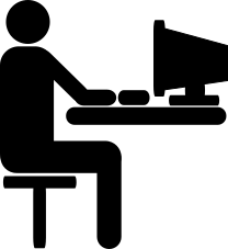 computer-user-pictogram