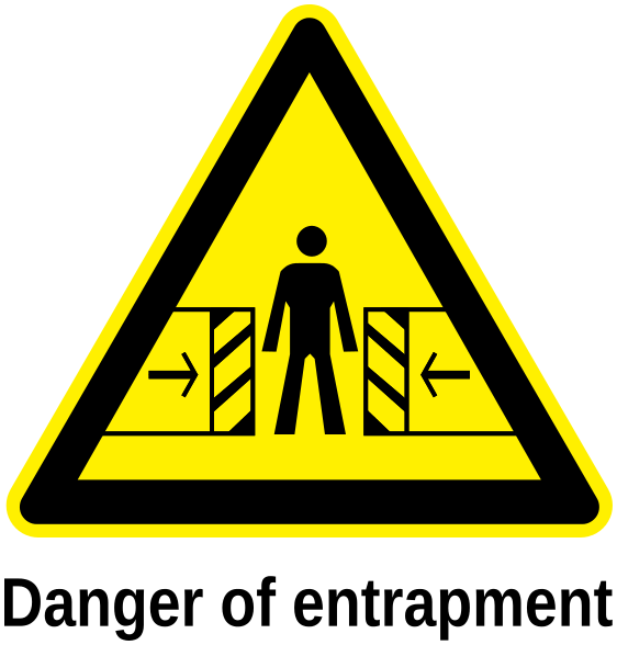 entrapment label