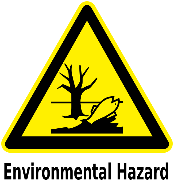 environmental hazard label