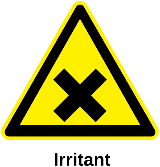 irritant label