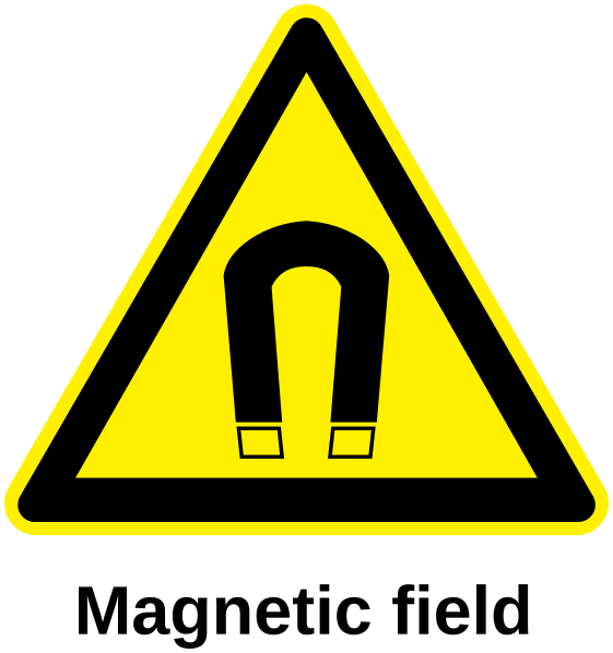 magnetic field label