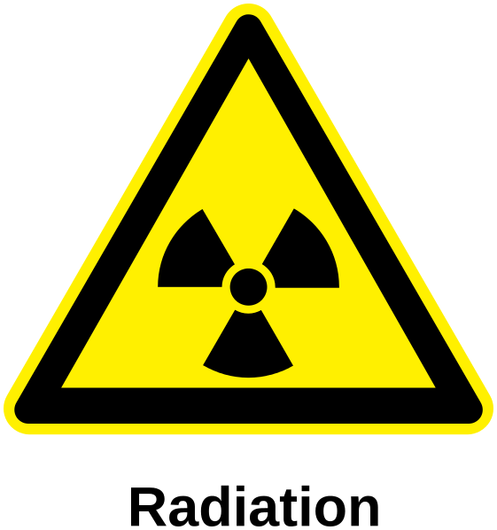 radiation label
