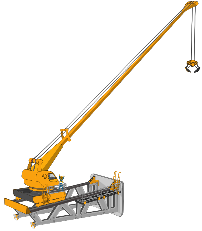 crane excavator