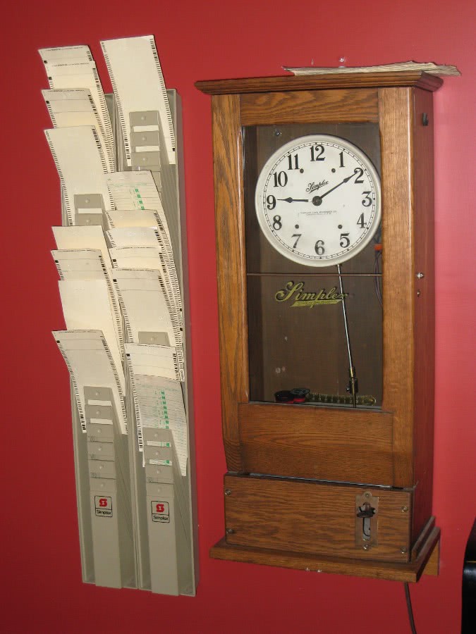 Simplex Time Recorder