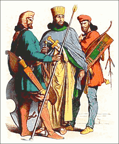 Persian nobleman w soldier