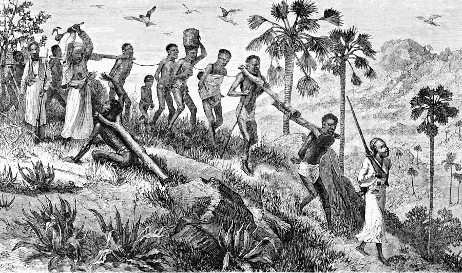 Arab slave traders 1865