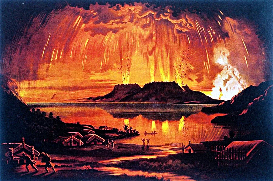Eruption of Mount Tarawera 1886