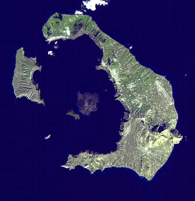 Santorini  Minoen eruption