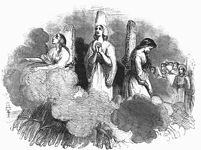 Guernsey Women at the Stake
