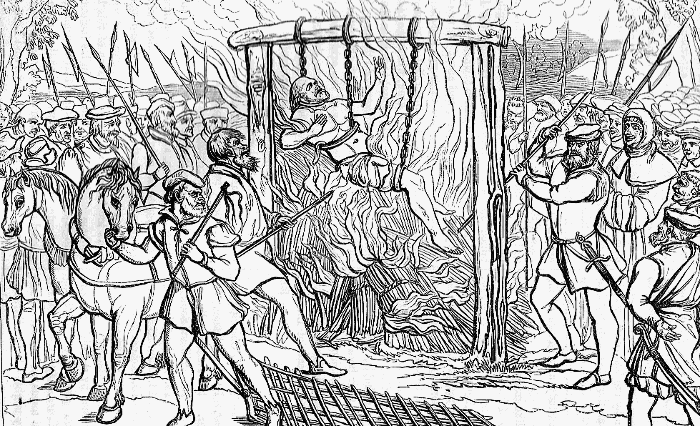 burning execution of John Oldcastle